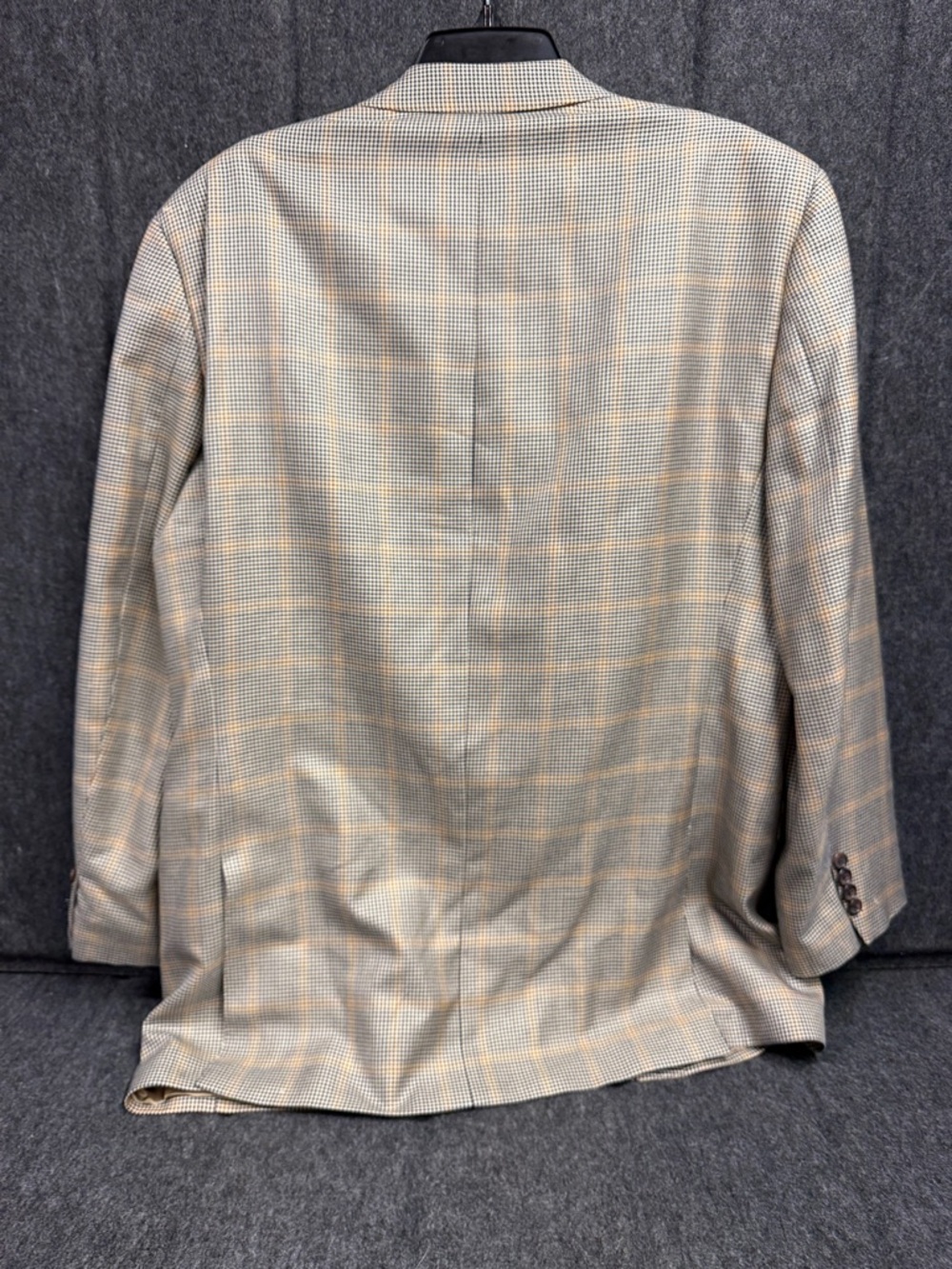 Ralph Lauren Beige and Gray Glen Plaid Sport Coat - Picture 3 of 8
